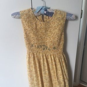 Beautiful Detail in a Girl’s Summer Dress April Cornell